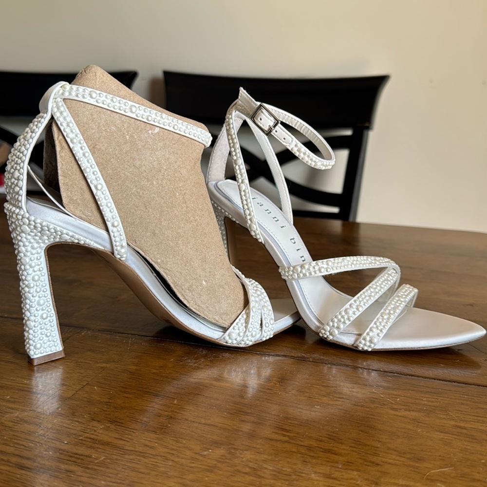Gianni binni bridal shoes